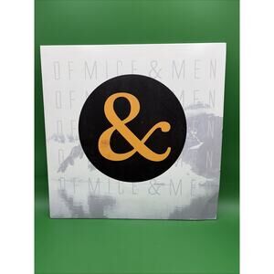 Of Mice & Men Self Titled Clear & Orange W/Black Splatter RARE LIMITED EDITION